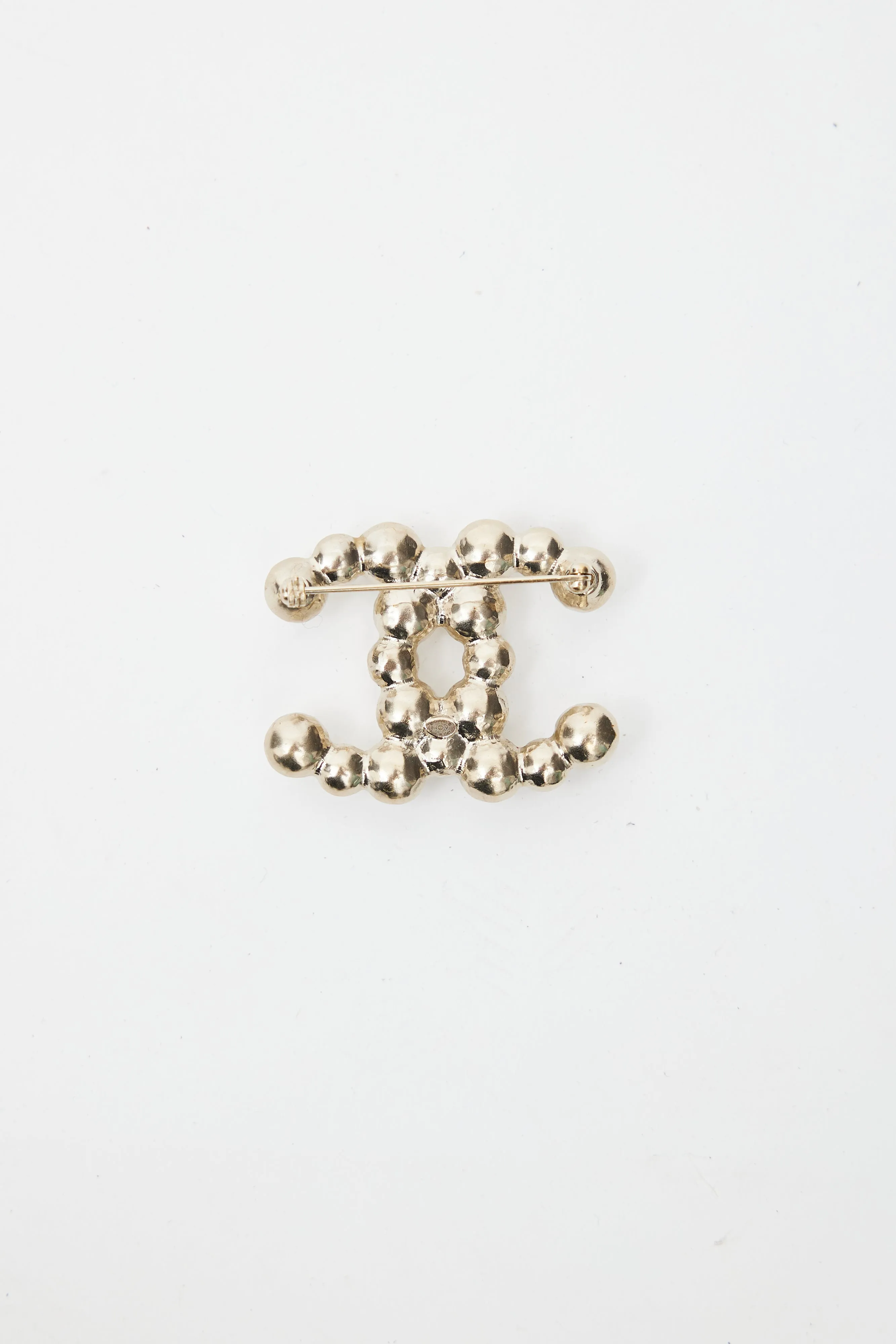 2014 White Pearl CC Brooch
