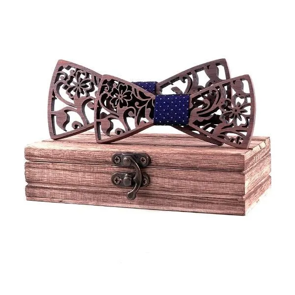 Arthur Adult & Kid's Bloom Wooden Bow Tie Set (6 Styles)