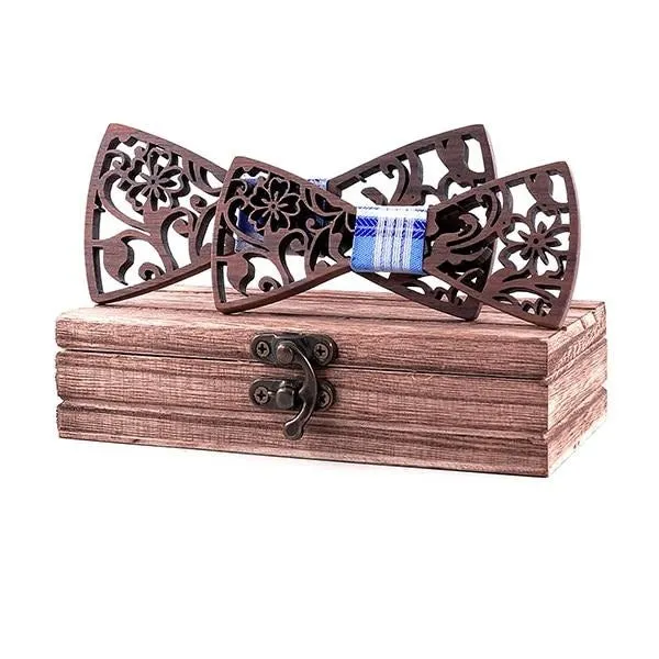 Arthur Adult & Kid's Bloom Wooden Bow Tie Set (6 Styles)