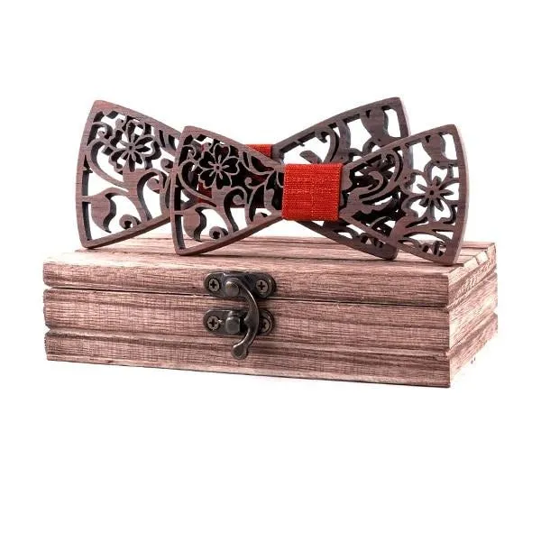 Arthur Adult & Kid's Bloom Wooden Bow Tie Set (6 Styles)