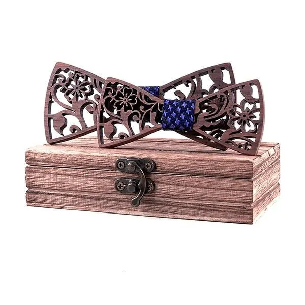 Arthur Adult & Kid's Bloom Wooden Bow Tie Set (6 Styles)
