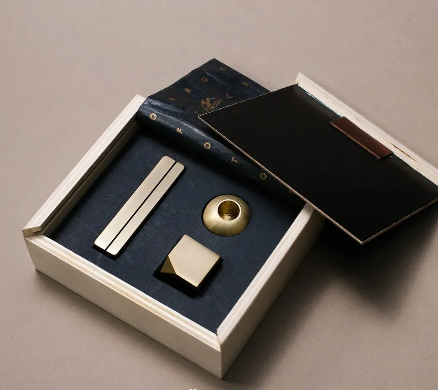 Brass Office Set - Set of 3