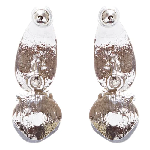 Bridal Wedding Jewelry Crystal Rhinestone Dazzling Chic Dangle Earrings E950 SV