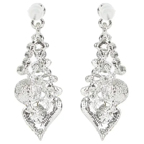 Bridal Wedding Prom Jewelry Chic Sparkling Crystal Rhinestone Earrings E1192 SV