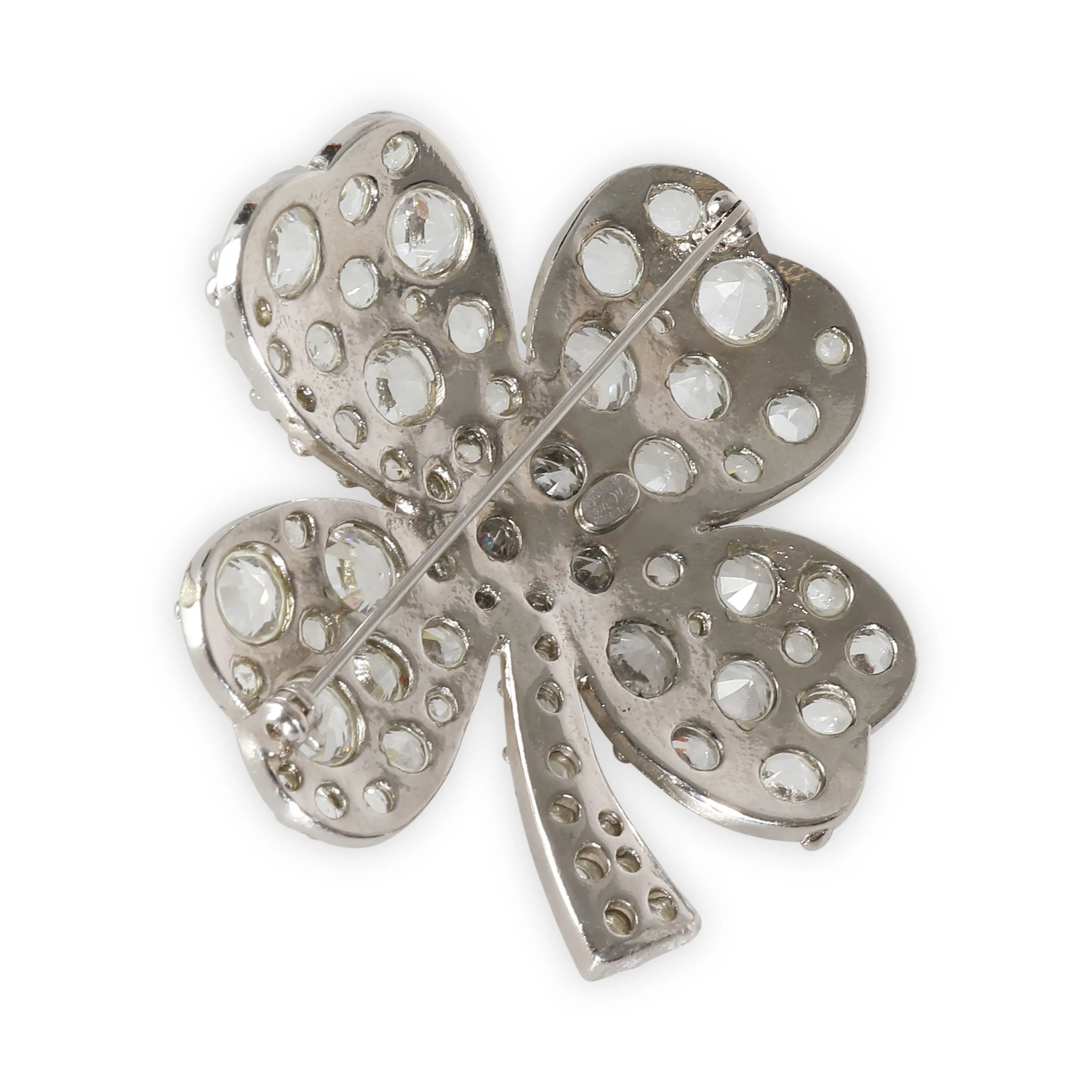 CHANEL 2007 Palladium Plated Brooch