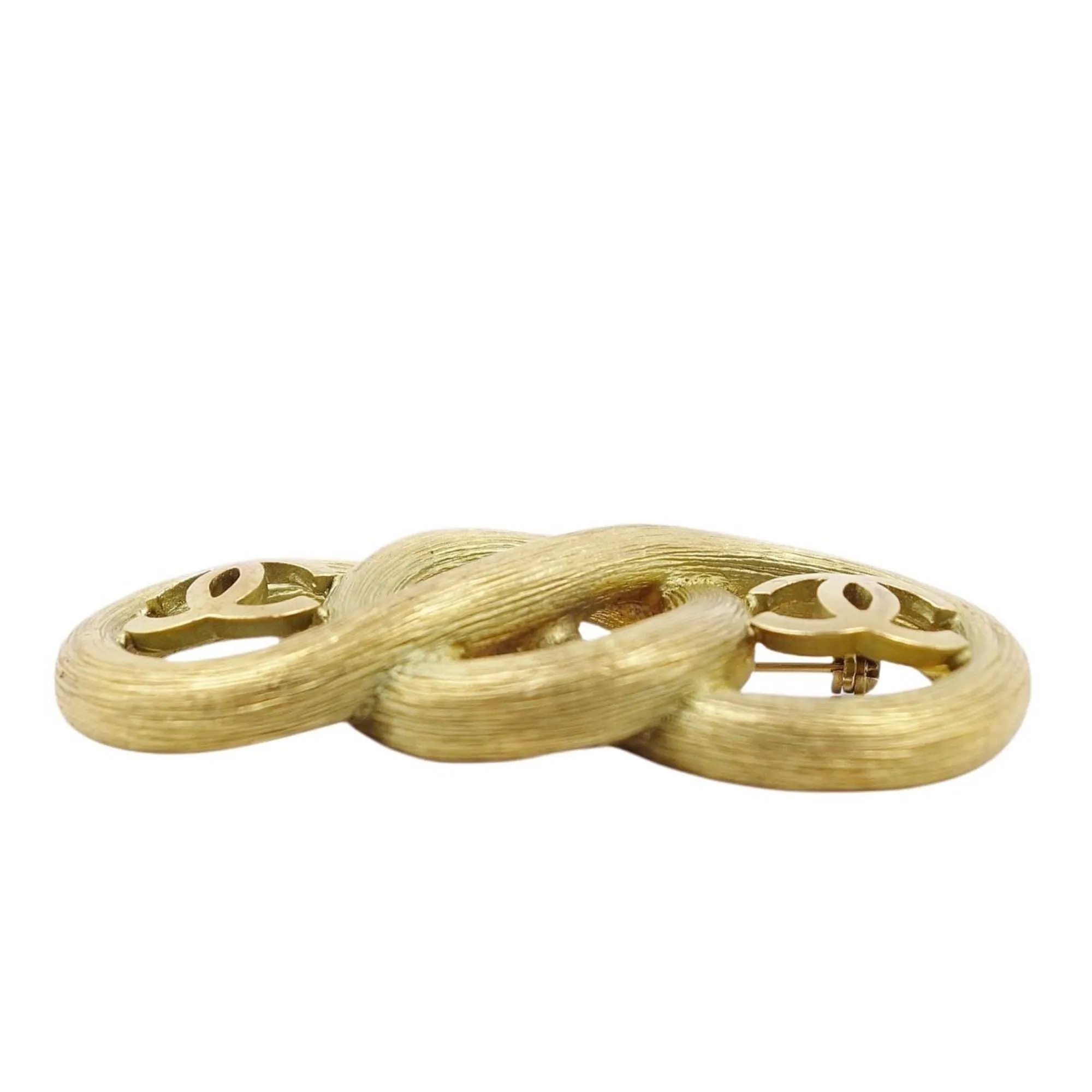 Chanel brooch 95C here mark ladies gold