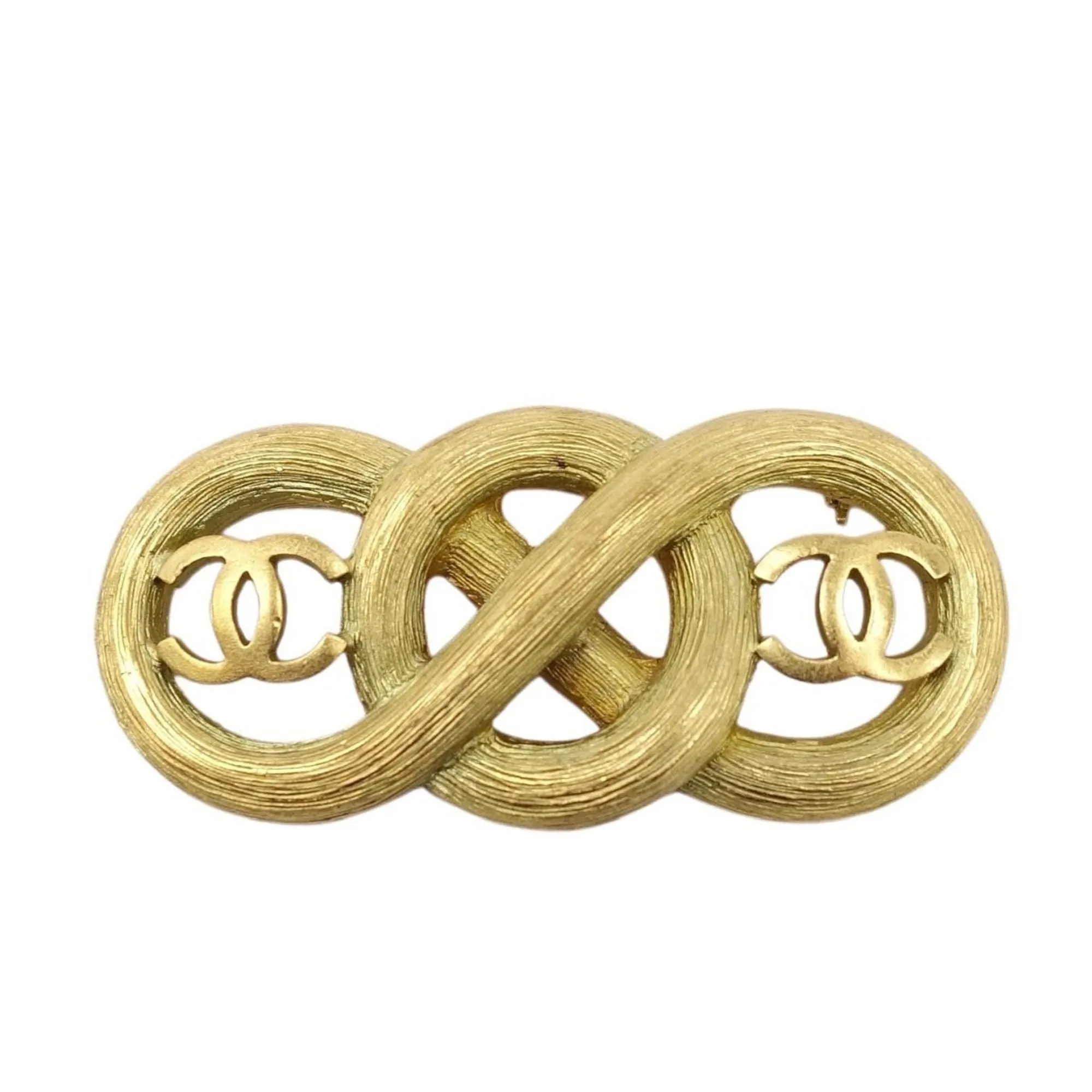 Chanel brooch 95C here mark ladies gold