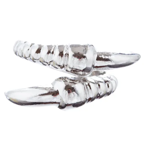 Chic Stylish Claw Design Adjustable Fashion Ring R224 Silver