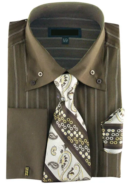 Fortino Landi AH601-BR  Mens Shirt