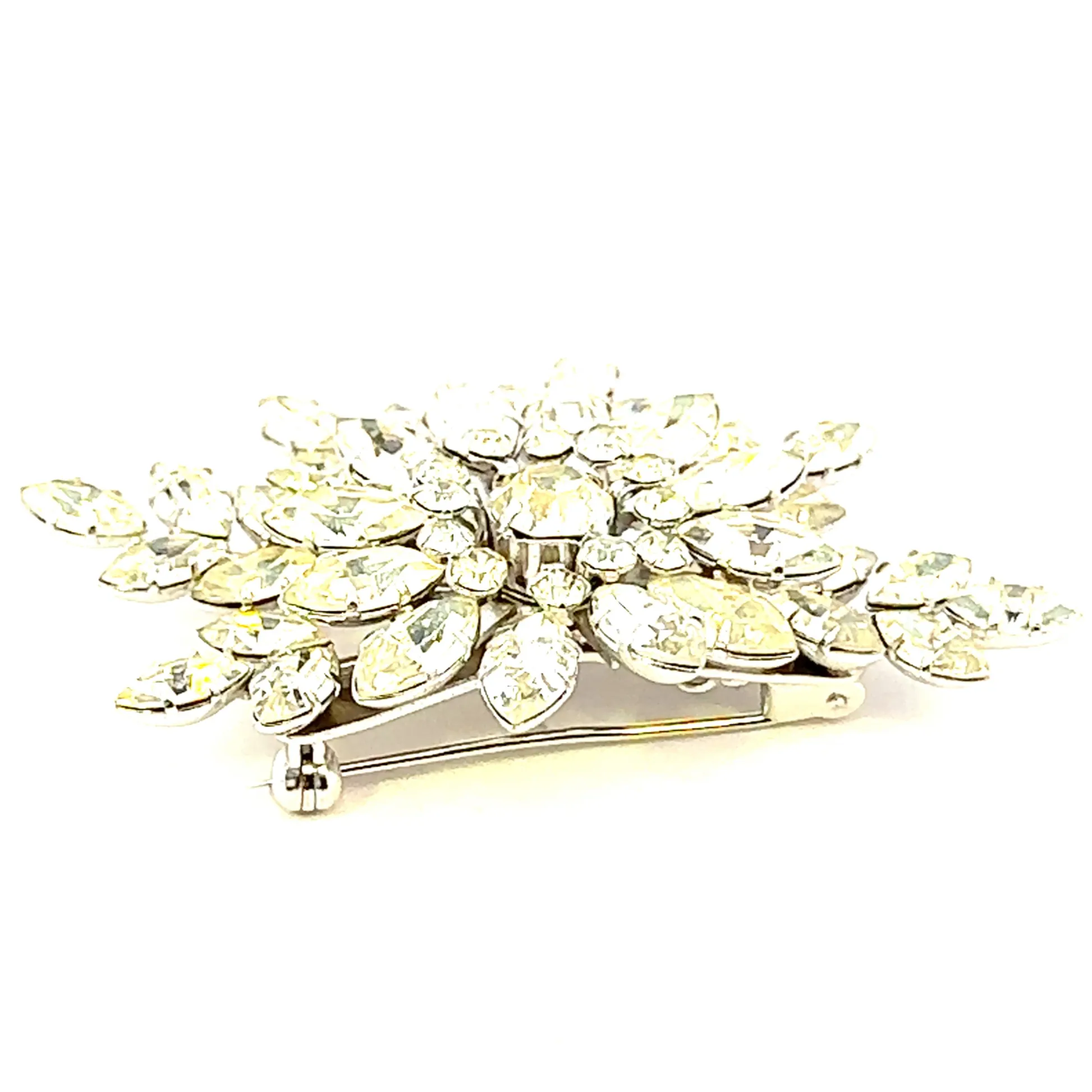 Glorious Vintage Jewel Crest Brooch