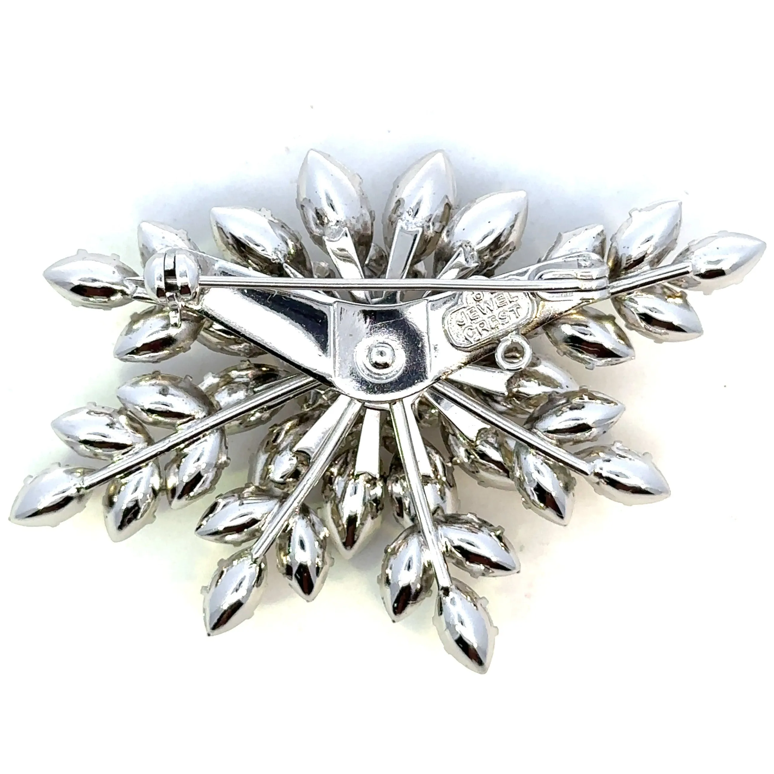 Glorious Vintage Jewel Crest Brooch