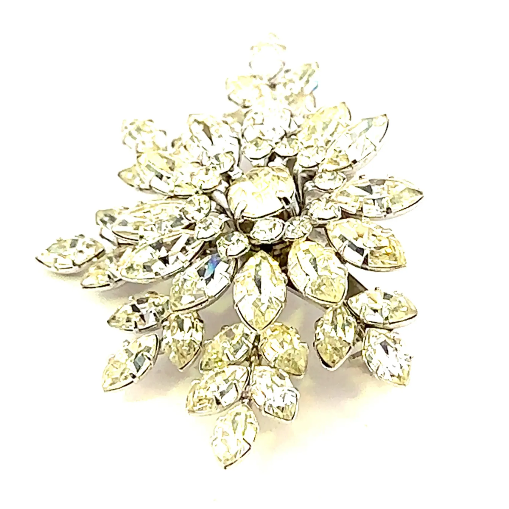 Glorious Vintage Jewel Crest Brooch