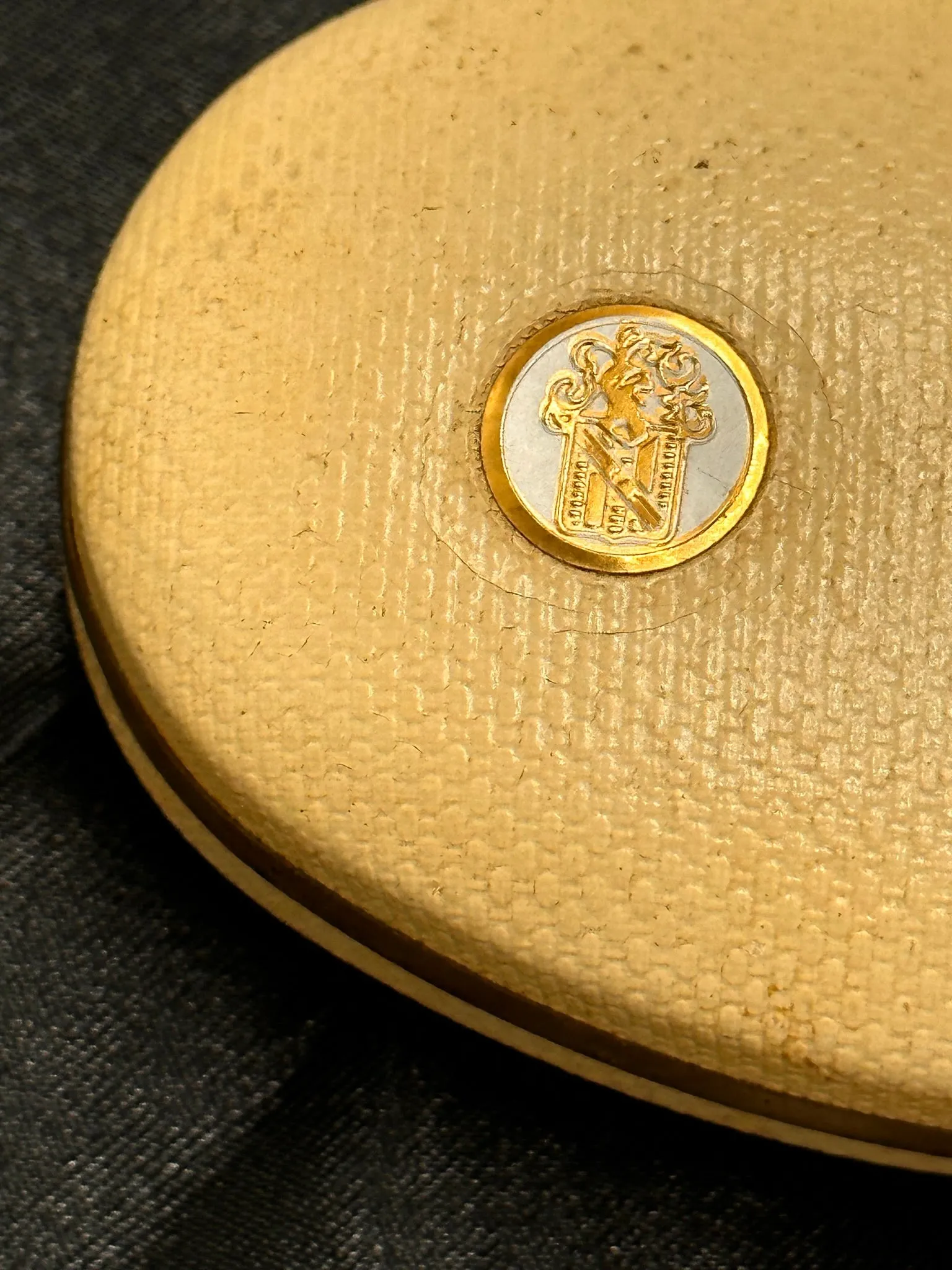Glorious Vintage Jewel Crest Brooch