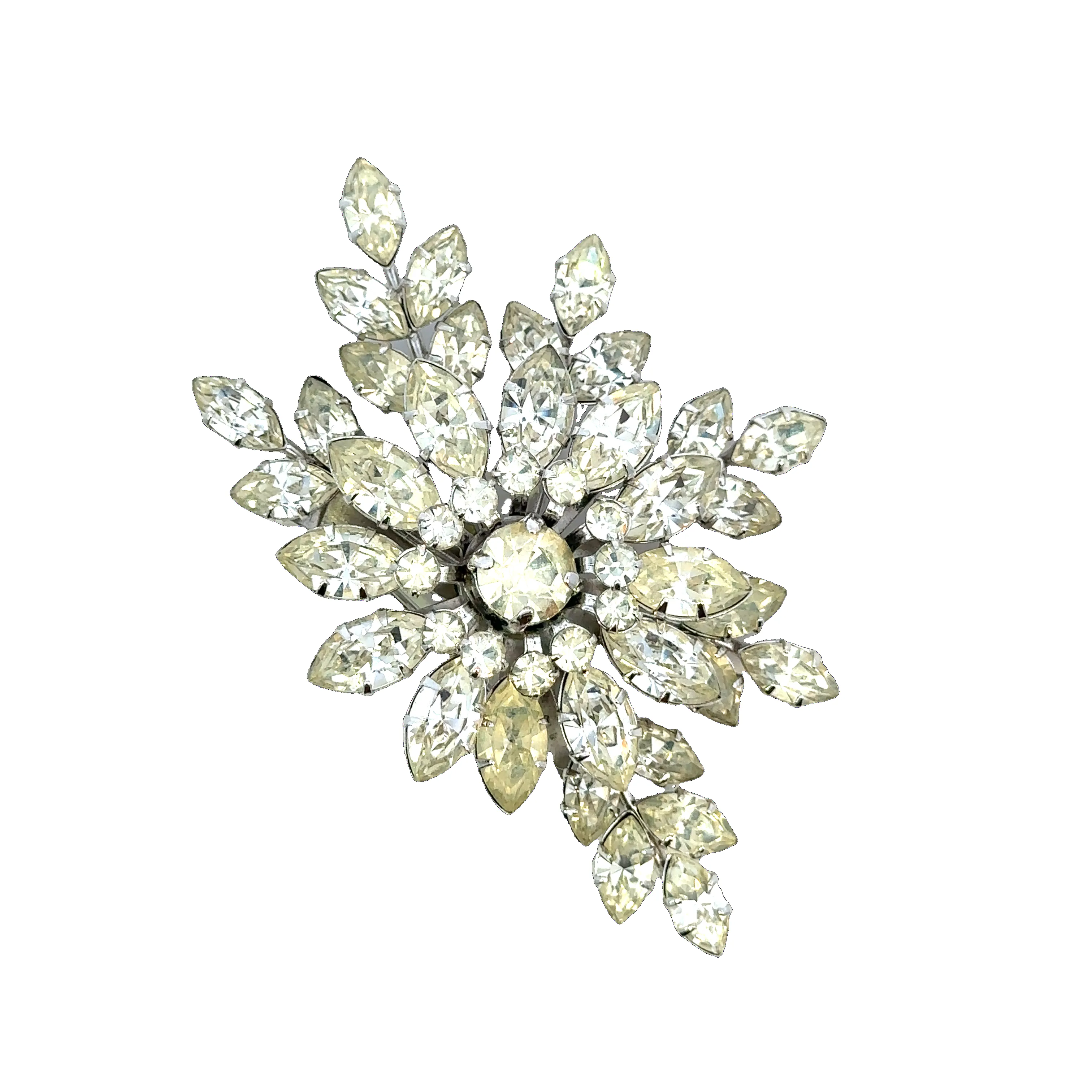 Glorious Vintage Jewel Crest Brooch