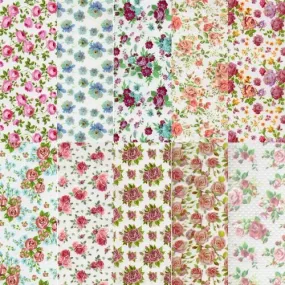 Halo Create Nail Foils Vintage Floral 10 Pack