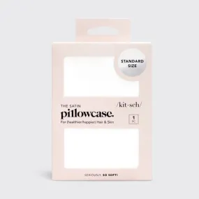 KITSCH Satin Pillowcase in Ivory