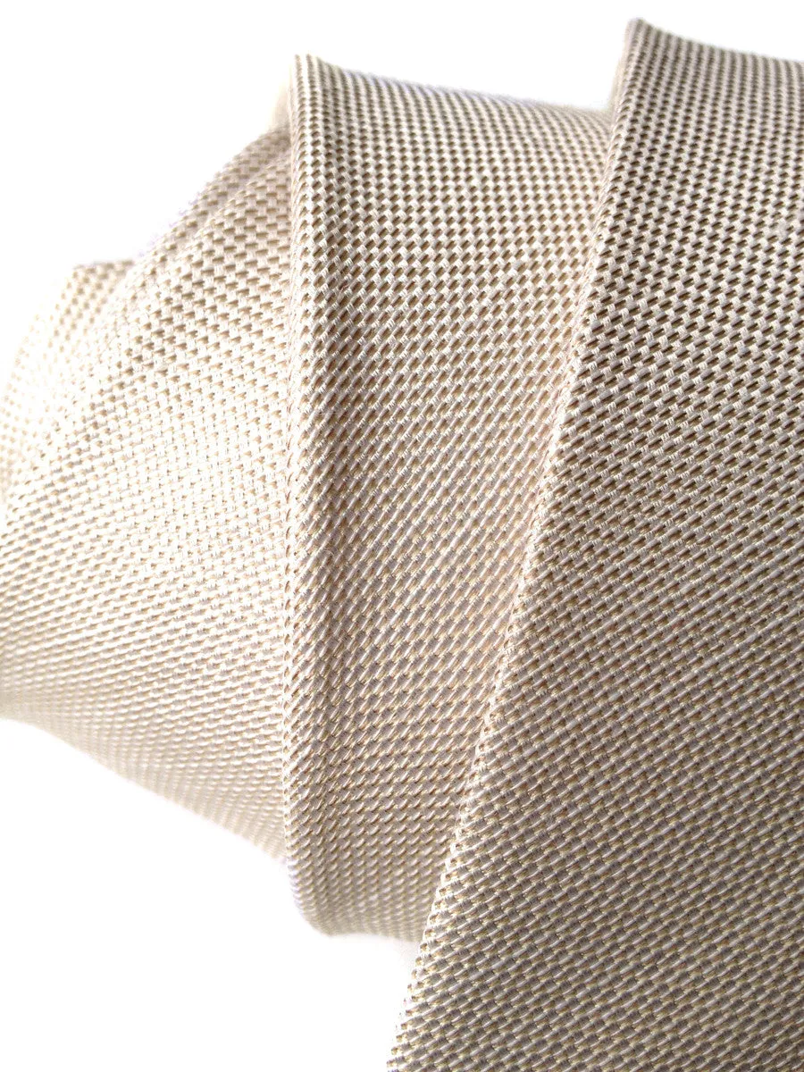 Light Khaki Linen Necktie. Solid Color Tie, Davison
