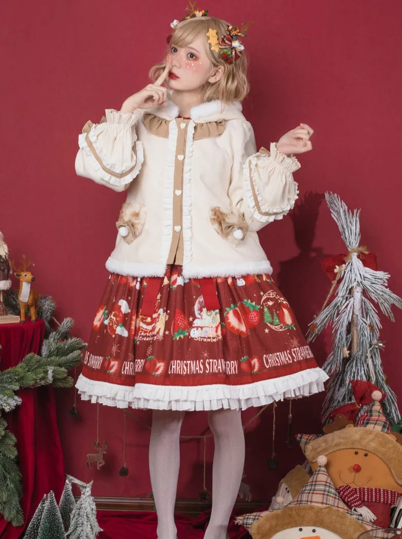 Lorita Jacket Cape Velvet Big Bow