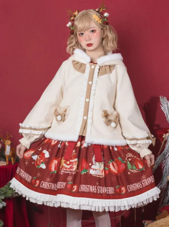 Lorita Jacket Cape Velvet Big Bow