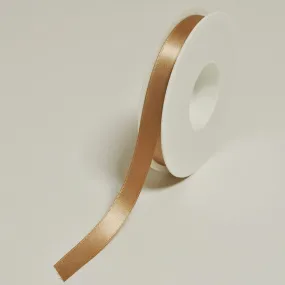 Plain Satin Bronze Ribbon